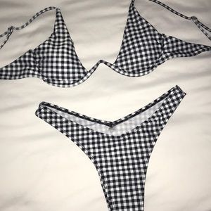 Plaid Bikini